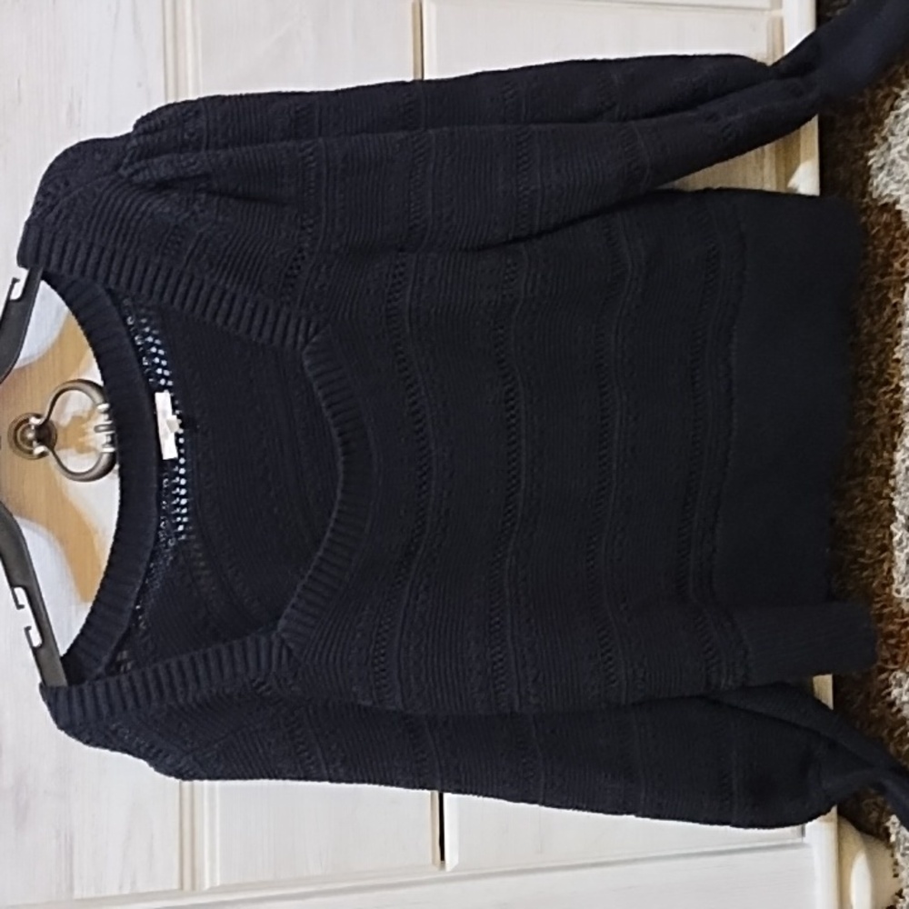 Maurices Women's Dark Knit Scoop Neck Sweater